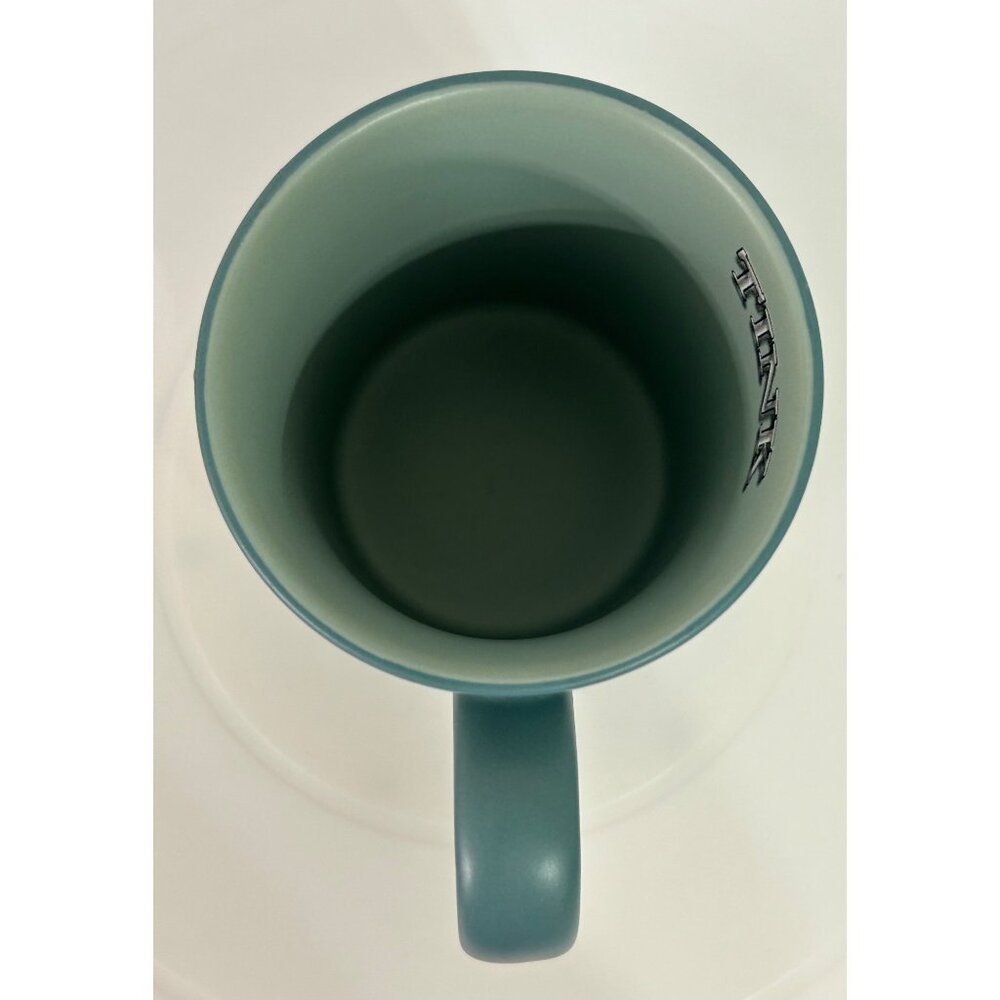 Disneyland Tinker Bell Coffee Cup Mug Teal Fairy Pixie Fantasy Magic Peter Pan - Picture 5 of 8